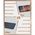thumbnail image 5 of Independence Day Stair Treads Non Slip for Steps Retro US Flag Wood Grain Vintage Stars 7 Pcs Reusable Adhesive Stair Runner Mats for Dogs Elders Carpet Treads Rugs for Staircase 8x30 In, 5 of 7