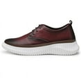 thumbnail image 5 of CMR CHAMARIPA Elevator Sneakers - Casual Shoes That Make Men Taller - Wine-red Sneakers For Men 6CM / 2.36 Inches, 5 of 5