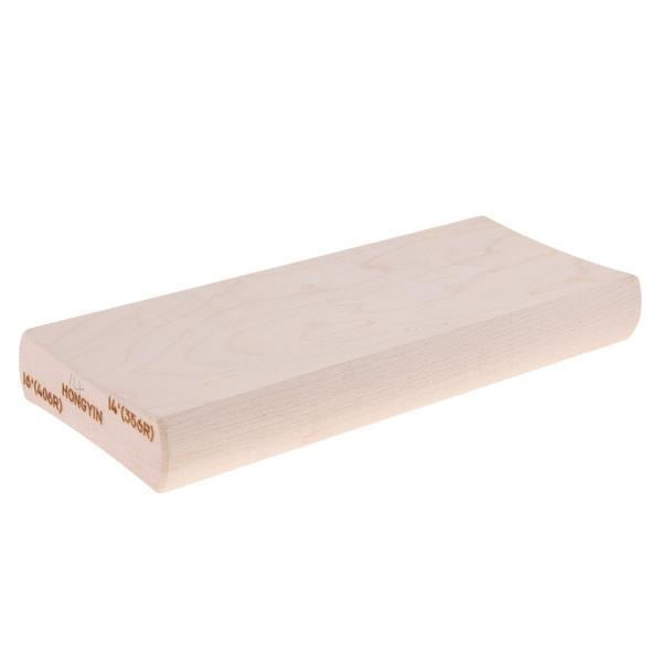 2x1pc Bloque de Lijado de Radio para Guitarra Bass Fret Leveling Luthier Tool 16-14 Sunnimix Bloque de lijado de radio de madera