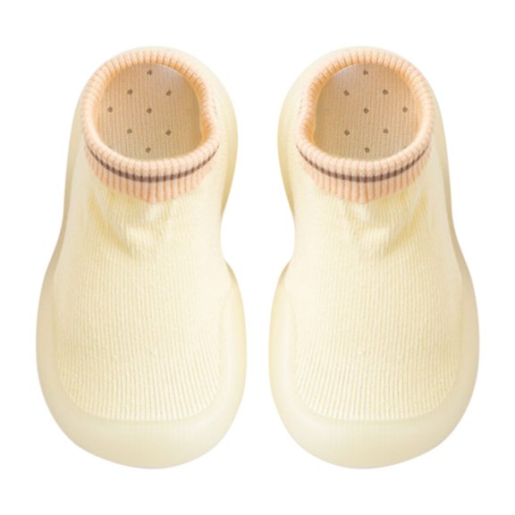 Generic Rainbow Shoes for Girls Baby Girl Boy Indoor Toddlers Breathable Walking Shoes Warm Elastic Sock Shoes Girls Size 3