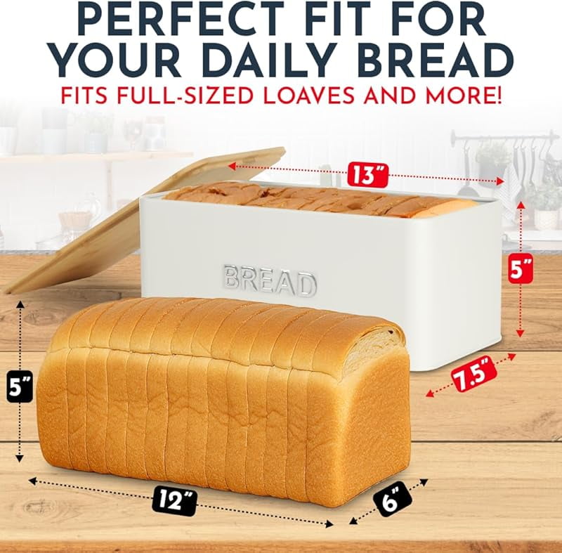 CN Culinary Couture White Bread Box - Thumbnail 2