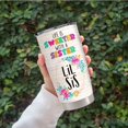 thumbnail image 5 of Sister Birthday Gifts from Sister Tumbler | Life is Sweeter with a Sister Lil Sister- 20oz Stainless Steel Insulated Travel Mug for Sissy | Christmas Tumblers Gifts from Brothers, Sisters, 5 of 5
