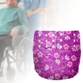 thumbnail image 4 of Wswqop Adjustable Adult Pocket Nappy Cover for Incontinence Washable for Old Man Purple, 4 of 8