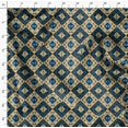 thumbnail image 4 of Soimoi Orange Georgette Viscose Fabric Check & Geometric Print Sewing Fabric Yard 42 Inch Wide, 4 of 5