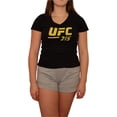 thumbnail image 1 of UFC Womens 215 Two Title Fights Graphic Camiseta, Negro, X-Large, 1 of 5