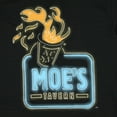 thumbnail image 5 of The Simpsons Shirt Men's Moe's Tavern Flaming Moe Neon Sign Logo T-Shirt Tee, 5 of 5