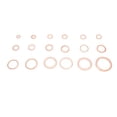 thumbnail image 1 of Copper Washers Assorted Kit, Long Lasting Metric Copper Sealing Washers Portable  for Boats for Motorcycles, 1 of 7