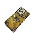 thumbnail image 6 of Retro Style Electroplating Phone Case For iPhone 16 Pro Max 15 Plus 14 Pro 13 12/12pro 11promax Creative Butterfly Bracket Protective shell, 6 of 10