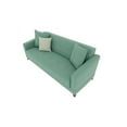thumbnail image 2 of Enza Home Nuvo Plus 3-Seater Fabric & Wood Sofa Bed in Mint Green, 2 of 3