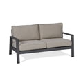 thumbnail image 2 of Elysian Aluminum Loveseat in Weathered Slate by Lakeview Outdoor Designs, 2 of 6