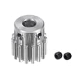 thumbnail image 1 of Unique Bargains 6mm Aperture 15T Mod 1 Stainless Steel Spur Diff Differential Motor Pinion Gear, 1 of 5