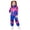 A-Blue364, variant on Boys Girls Retro Disco Joggers Tracksuits Vintage Dance Casual Wear Long Sleeve Stand Collar Zip Up Jackets Ankle-Tied Pants 2 Piece Set 7-13 Years Comfortable Outfit
