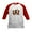 Red/White, variant on CafePress - Snake Eyes Baseball Jersey - Kids Cotton Baseball Jersey, 3/4 Sleeve Shirt