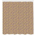 thumbnail image 3 of Ambesonne Butterfly Shower Curtain, Romantic Springtime, 69"Wx75"L, Mauve Yellow Brown, 3 of 3