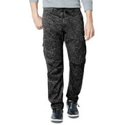 Dockers Men's Straight-Fit Stretch Urban Twill Cargo Pants Black Size 36X29