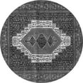 thumbnail image 1 of Ahgly Company Indoor Round Persian Gray Traditional Area Rugs, 7' Round, 1 of 1