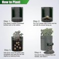 thumbnail image 4 of 4 Pieces Potato Planting Bag Planting Bag 10 Gallon Vegetable Tomato Plants, 4 of 5