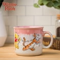 thumbnail image 4 of Silver Buffalo Winnie the Pooh - Taza de cerámica con laca reactiva de lechón, Tigger y Eeyore, 20 onzas, 4 of 7