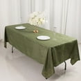 thumbnail image 2 of BalsaCircle Dusty Sage Green 60" x 102" Accordion Crinkle Taffeta Rectangular Tablecloth Decorations, 2 of 8