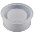 thumbnail image 1 of 2uds. Molde de silicona para portavelas, redondo antiadherente, para decoración del hogar (1 agujero), 1 of 3