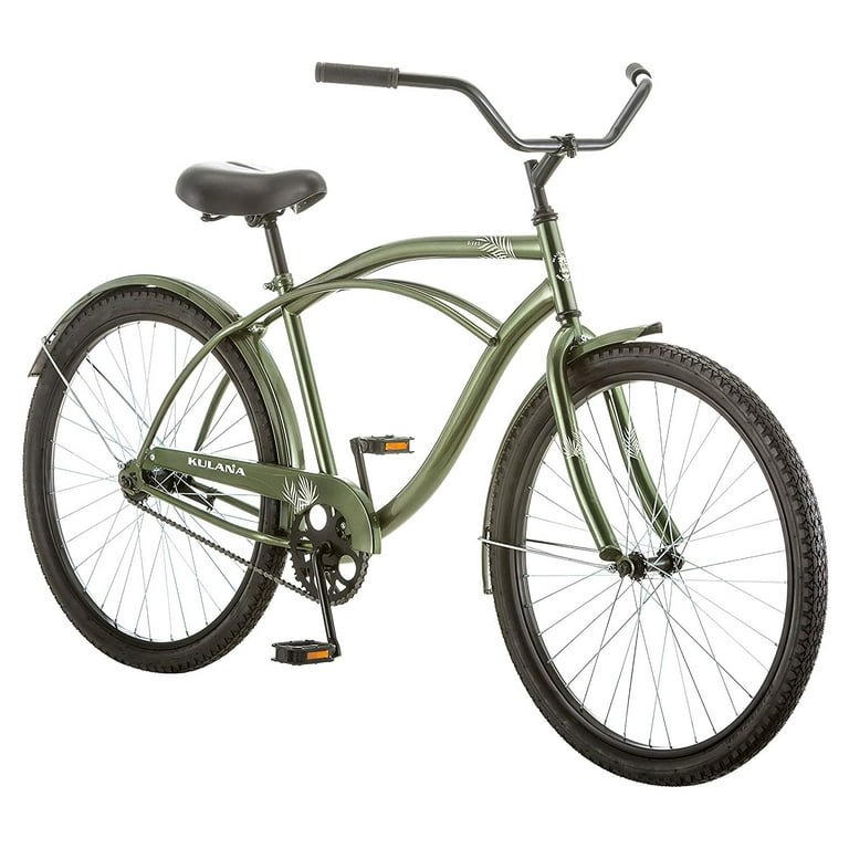 Kulana Men's Single Speed Cruiser Bike, Alloy Steel Frame, 26