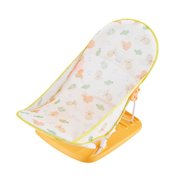TFFR Foldable Baby Bather Adjustable 2 Reclining Positions Bath Support