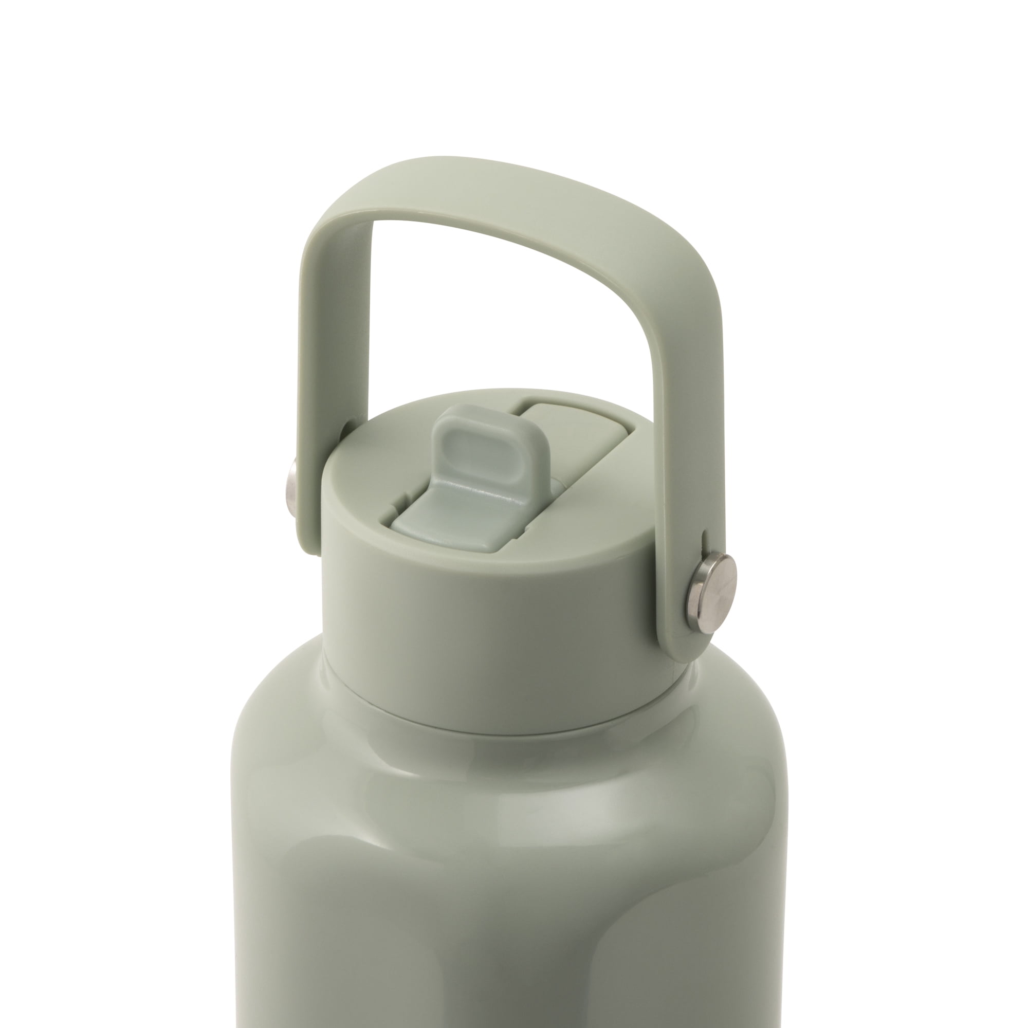 Thyme & Table 24oz Stainless Steel Cleo Bottle with Straw, Mint