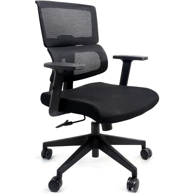 Silla Oficina I SEATING ejecutiva con Soporte Lumbar Descansabrazos Ajustables Reclinable Parma