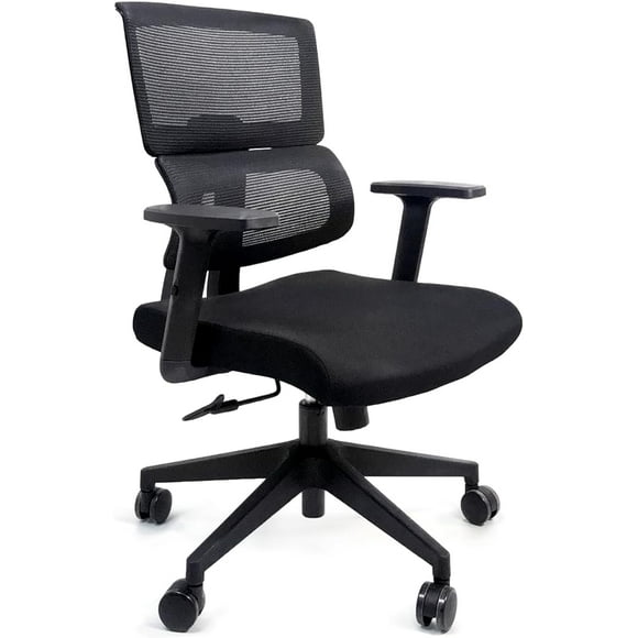 Silla Oficina I SEATING ejecutiva con Soporte Lumbar Descansabrazos Ajustables Reclinable Parma