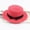 #Watermelon red, variant on FUNUONY Sun Hats for Women Wide Brim Straw Boater Hat Foldable Beach Hat for Summer Solid Beach Sun Top Hat Summer Hat Ladies Women's Visor Sun Caps Pink One Size
