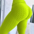 thumbnail image 2 of Pantalones estilo burbuja Leggings ajustados a la cadera de alta elasticidad que absorben el sudor Pantalones de yoga estilo burbuja para mujer, 2 of 6