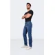 thumbnail image 3 of Pantalon Jeans Hombre Tiro Alto Mezclilla Strech Sea Brazil, 3 of 7