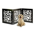 thumbnail image 2 of Wooden Dog Cat Pet Gate Fence, Freestanding, Folding and Portable, 2 of 4