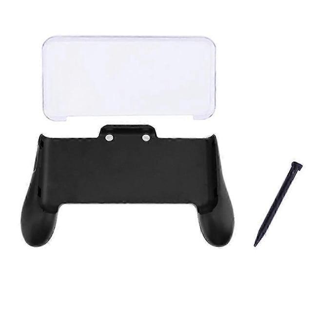 3 In 1 Hand Grip+crystal Case+plastic Stylus Pen For Nintendo New 2ds Ll 2ds Xl Console - Cases