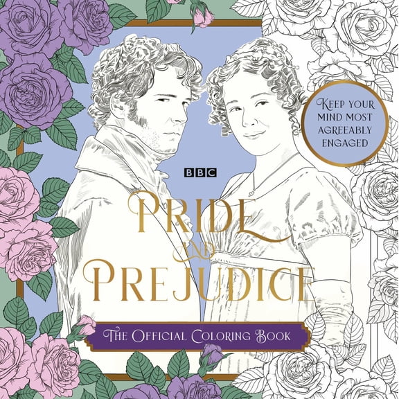 BBC Pride and Prejudice: The Official Coloring Book, 96 pages (Paperback)