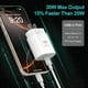 thumbnail image 2 of Cargador Tedynori USB C de 30 W para Galaxy S25 Ultra/S25+/S24 Ultra, 2 of 7