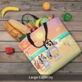 thumbnail image 6 of Lsque Bluey Pattern Tote Bag for Women, HandBags with Zipper, Large Capacity Casual Shoulder Handbags with Inner Pockets, 6 of 7