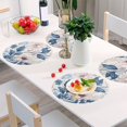 thumbnail image 6 of Ryvnso Blooming Flowers Round Plate Mats Dining Table Placemat Set of 4 for Holiday Decoration, 6 of 7