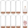 thumbnail image 1 of Paquete de 20 frascos de vidrio de 40 ml con tapones de corcho para decoración, ideales para fiestas, bodas, pequeños proyectos, manualidades y regalos., 1 of 9