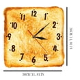 thumbnail image 3 of Yialzm Unique Vinyl Record Wall Clock Quiet Non-Ticking for Kitchen Living Room Office Modern Design Home Decor Suit Gift Battery Operated Hook Included, 3 of 6