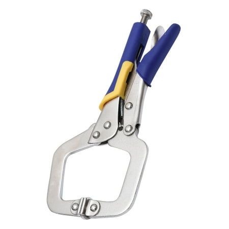 

1Pc C Shaped Clamp Multifunctional Round Tip Clip Vise Grip Pliers Fast Locking Heavy Duty Hand Tool 9-inch