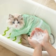 thumbnail image 4 of GUANGHONG Cat Shower Net Bag Adjustable Cat Bathing Bag Cat Grooming Bag Scratch Adjustable Breathable Mesh Grooming Bag for Bathing Cleaning Trimming, 4 of 8