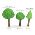 thumbnail image 3 of Moss Micro Landscape Waterproof Green Lawn Base Room Decor Reusable Mossy Hills Trees Mini Tree Decoration for Desktop Offices 1.5cm, 3 of 6