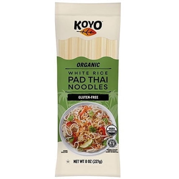 Koyo Organic White Rice Pad Thai Noodles - 8 oz