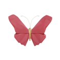 thumbnail image 1 of Sagebrook Home Résine 6" avec Décor Mural Papillon en Origami, Rose, 1 of 1