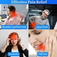 thumbnail image 4 of Cervical Traction Device, Neck Stretcher Cervical Traction for Muscle Relax, Neck Hump Corrector for TMJ Pain Relief, Shoulder Relaxer, Spine Corrector (Blue), 4 of 7