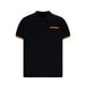thumbnail image 2 of Tops de Verano Ligeros de Manga Corta de los Hombres Cuello Redondo Botón Soporte Cuello Transpirable Casual Tee, 2 of 6
