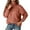 Brick Red, variant on Fiaer Fall Oversized Sweaters for Women Trendy Long Sleeve Turtleneck Loose Fit Casual Trendy Solid Color Warm Knit Tops with Button Purple1 XL