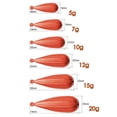 thumbnail image 7 of 1 x 5g thrower 1 x 7g thrower 1 x 10g thrower 1 x 12g thrower 1 x 15g thrower 1 x 20g thrower-Orange, 7 of 7