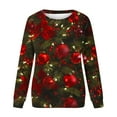 thumbnail image 4 of JingHai Women's Ugly Christmas Sweater 3D Xmas Unique Hilarious Graphic Long Sleeve Crewneck Sweatshirts Holiday Party Pullover-Red XXXL, 4 of 4
